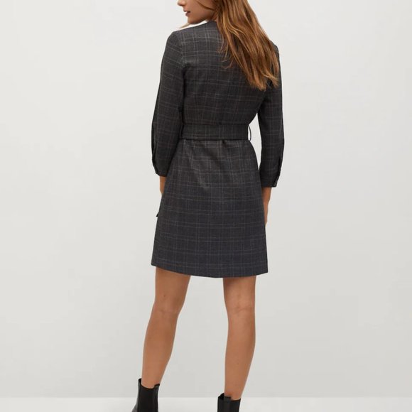 Mango - Belt Wrap Dress - Picture 4 of 6